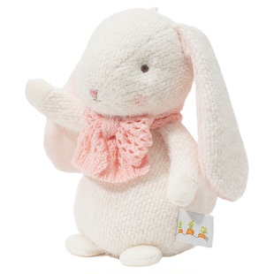 海湾兔Bunnies 围巾小兔可爱毛绒玩偶公仔娃娃服饰安抚系生日礼物