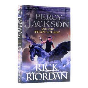 进口英文原版正版 Percy Jackson and the Titan's Curse波西·杰克逊与巨神之咒 平装小说 学生英语课外阅读 Rick Riordan