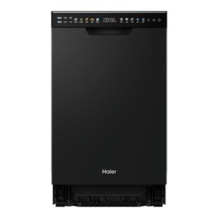 海尔窄款洗碗机14套双面洗家用小型全自动洗消一体薄款嵌入式X11