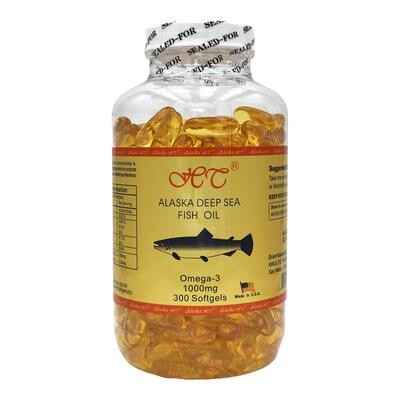 美国原装深海鱼油软胶囊300粒