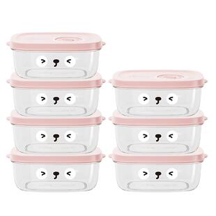 川岛屋糙米饭分装盒食品级冷冻可微波保鲜盒减脂定量杂粮饭小饭盒