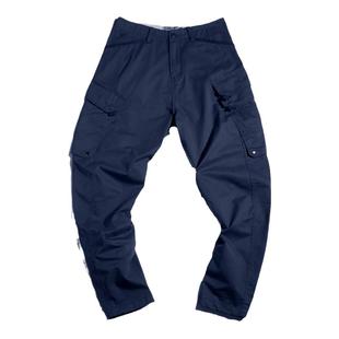 马登工装美式复古弯刀束脚裤直筒机能抽绳军绿长裤休闲灯笼裤男秋