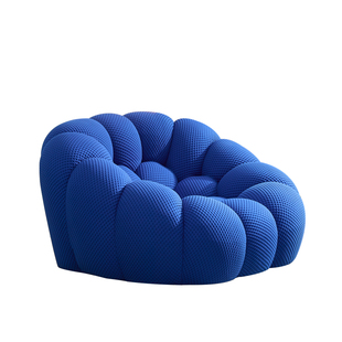 网红罗奇堡泡泡单人沙发设计师休闲客厅定型棉足球南瓜懒人沙发椅