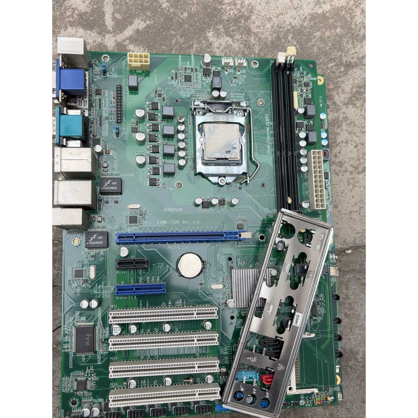 议价-华北工控AIMB-7506ver:1.0工控机主板，多