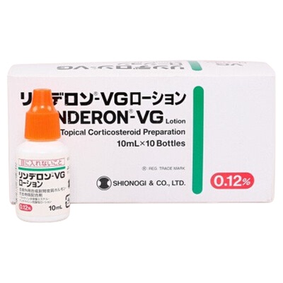 日本盐野义VG湿疹水头皮止痒水成人皮肤瘙痒发红皮炎VG头皮水10ml