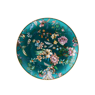 德罗嘉6英寸骨瓷月光盘骨碟吐骨头吐鱼刺小蝶点心碟小菜碟子盘子