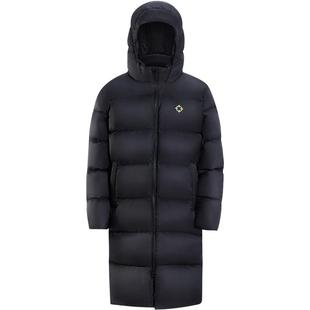 准者儿童羽绒服男童长款过膝冬装外套加厚保暖防风防水连帽羽绒服