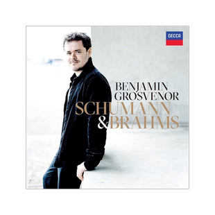 进口 本杰明格罗夫纳 舒曼和勃拉姆斯钢琴作品 古典 欧版CD唱片