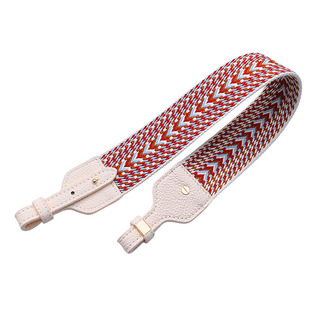 包达人菜篮子伊芙琳29林迪包包肩带真皮加厚帆布宽包带子蘑菇钉款