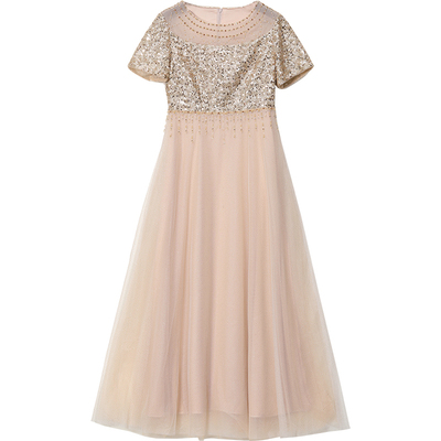 新款妈妈婚宴礼服年轻款