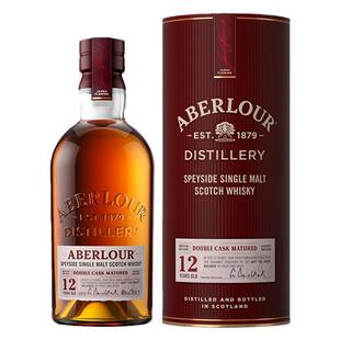 亚伯乐Aberlour12年双桶700ML 苏格兰高地单一麦芽威士忌进口洋酒