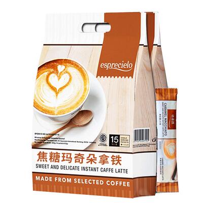 依喜路马来西亚速溶奶香拿铁咖啡