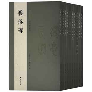 【全十册】墨林集汇历代碑帖精华碧落元结张迁碑贴孔宙碑魏墓志选魏晋小楷玄秘塔碑元公姬氏泉男生墓志铭苏轼归去来黄庭坚狄梁公碑
