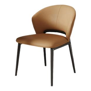 帕沙曼实木餐椅新款椅子家用轻奢高级感意式极简凳子靠背梳妆椅