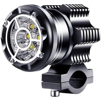 超亮铺路摩托车射灯爆闪一对