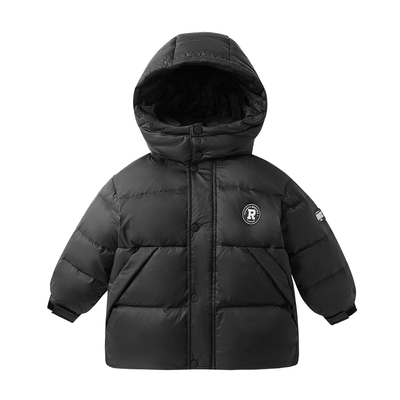 [三防抑菌石墨烯]男童冬装羽绒服大童加厚红色外套小儿童冬季衣服