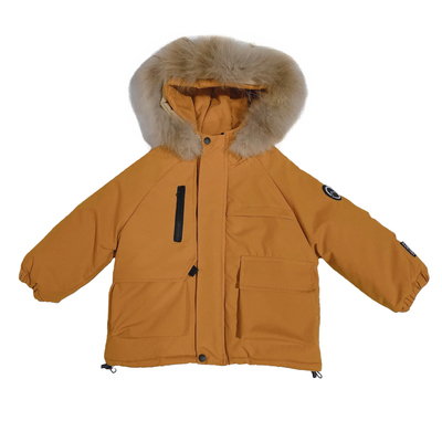 超好看女童加绒棉服冬装加厚外套