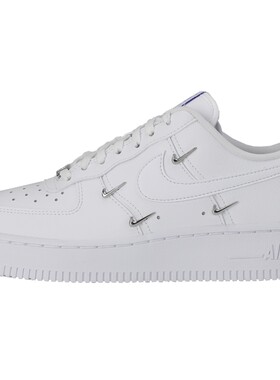 NIKE耐克女子秋AIR FORCE AF1空军一号四勾运动休闲鞋CT1990-100