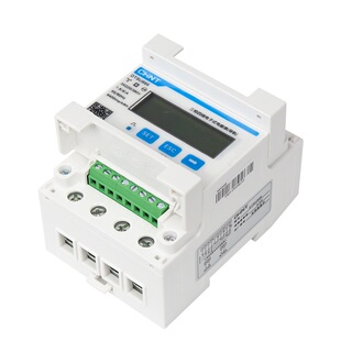 正泰三相四线导轨式电子表DTSU666轨道式微型485三项380V 昆仑