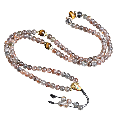 天然黑金超七手链非遗108颗