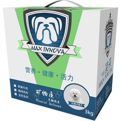 美纯凌采成犬狗粮3kg包邮比熊