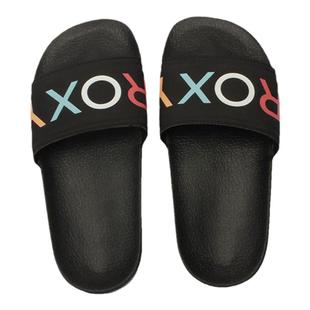 现货ROXY2025年夏季新款女韩版时尚百搭凉亲子拖鞋平跟软底一字拖