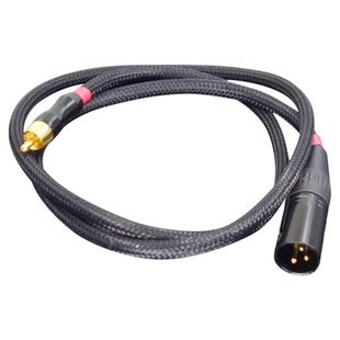 RCA转XLR 莲花转卡侬/非平衡转平衡/有源监听音箱线/惠威X4音频线