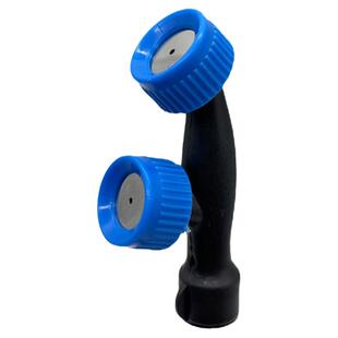 喷枪万向农用喷雾器旋转喷头支架打药机手动塑料雾化喷药直喷加长