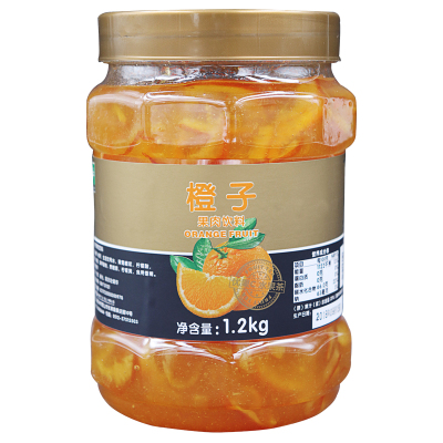 鲜活系列橙子浓浆果粒饮料