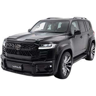 适用于新款丰田陆巡LC300改装WALD兰德酷路泽大包围套件轮眉轮毂