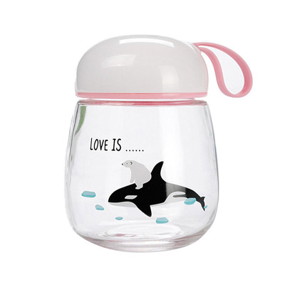 迷你小巧可爱玻璃水杯子女高颜值