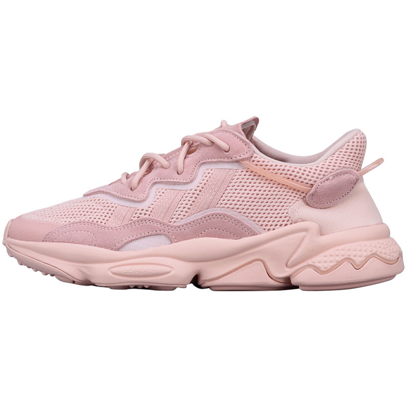 ADIDAS 阿迪达斯 OZWEEGO 粉色 女子低帮休闲鞋老爹鞋 HQ6682
