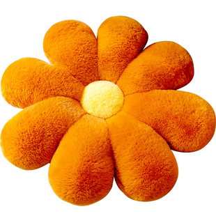 ins风太阳花抱枕沙发客厅花朵飘窗靠垫花瓣靠背现代轻奢床头靠枕