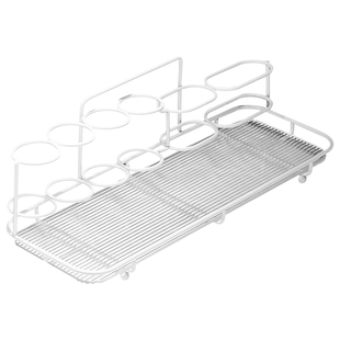 卫生间电动牙刷置物架亚克力免打孔漱口杯刷牙杯牙具浴室台面收纳