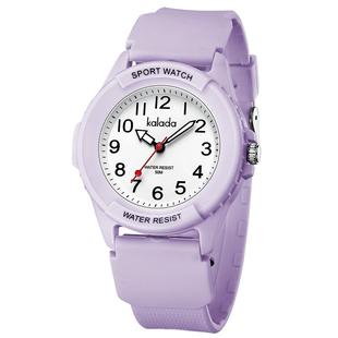 手表女孩初中小学生夏季简约儿童女童女生防水10岁以上12石英表13