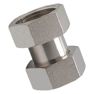 加厚铜电镀活接双内丝内牙异径变径双活接太阳能热水器铜活接头