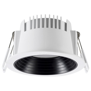 雷士led筒灯NLED92125 9213黑光技术防眩窄边三色变光显指90