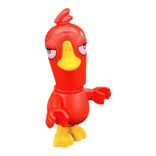 鹅鸭杀游戏积木GooseGooseduck呆呆鸟狼人杀小男孩拼装玩具电锯人