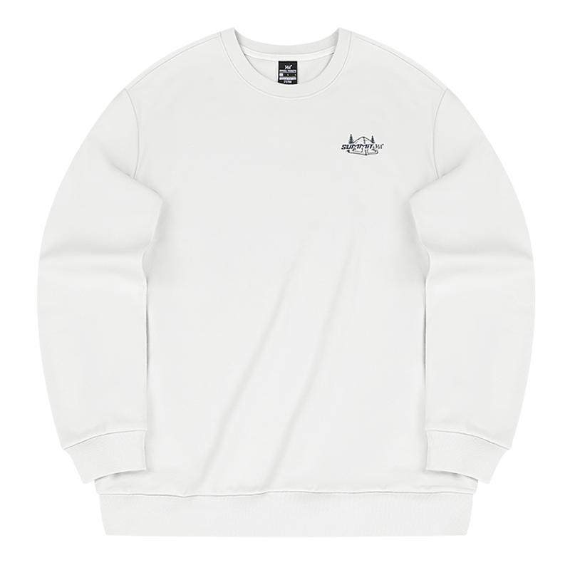 361运动卫衣男2025秋冬新款抓毛套头衫男士休闲卫衣情侣圆领上衣