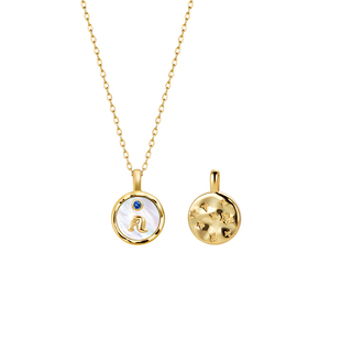 【所有姐姐的衣橱直播间】安铂洛利字母项链贝壳吊坠气质小众颈链