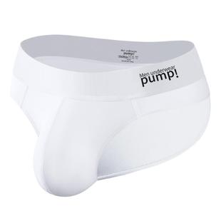 Men underwear pump!男三角内裤纯棉 纯色透气性感低腰潮运动青年