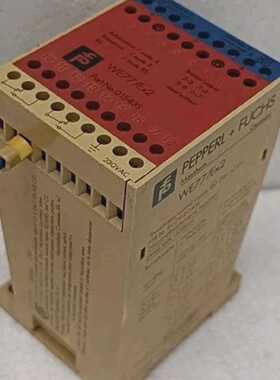 Pepperl  fuchs we77/ex2 isolated switch amplifier part no:01