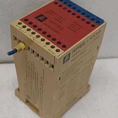 Pepperl  fuchs we77/ex2 isolated switch amplifier part no:01