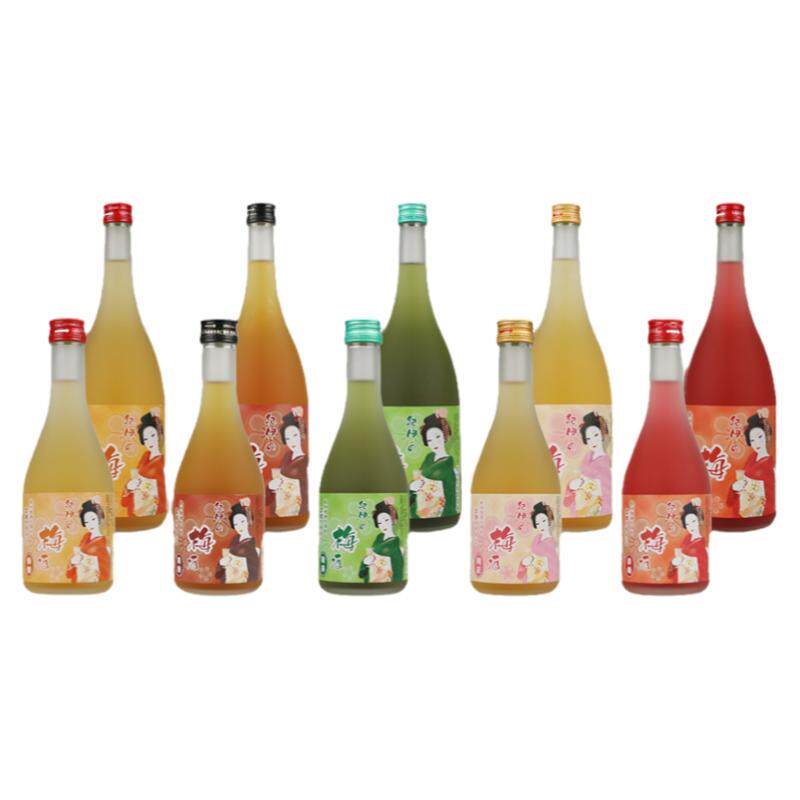 日本进口纪伊梅子酒黑糖730ml