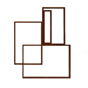 竹制百搭多宝格博古架茶具收纳展示架茶柜茶棚置物架摆件创意格子