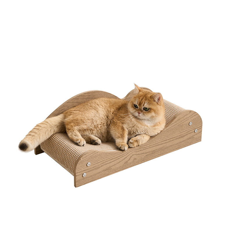猫窝猫抓板一体大号猫沙发剑麻垫耐磨耐抓不掉屑实木猫咪躺椅磨爪