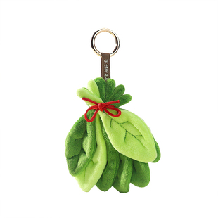 去晦气专用柚子叶毛绒包包挂件钥匙扣创意书包挂饰送朋友节日礼物