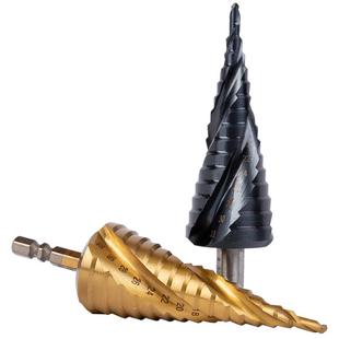 超硬三刃宝塔钻头 含钴不锈钢专用 钻铁扩孔钻金属钻孔器钨钢大全