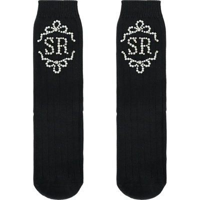 【新年礼物】Simone Rocha 秋冬女带缀饰棉质混纺袜子