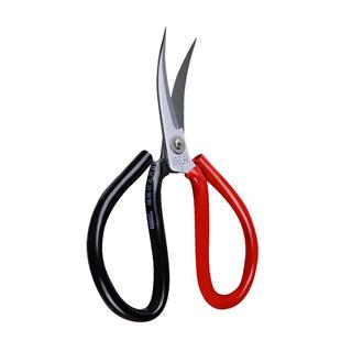 巨正升不锈钢手工弯头剪刀工业用翘头剪橡胶修边皮包鞋底弧形刺绣